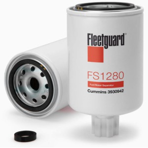 Genuine Cummins Fleetguard Fs1280 Fuel Filter Water Separator